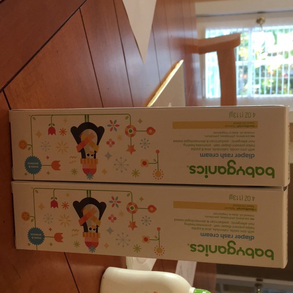 Babyganics diaper rash cream